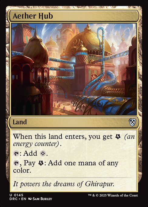 Magic the Gathering Card - Aether Hub - MTG Circle
