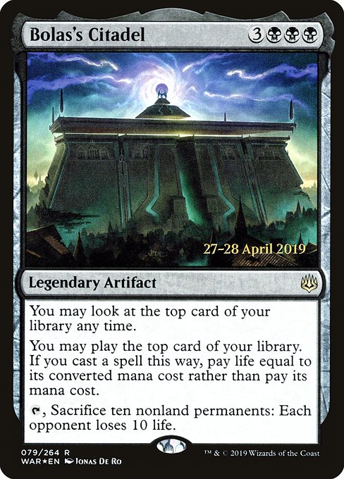 Magic the Gathering Card - Bolas's Citadel - MTG Circle