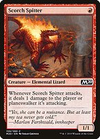 Magic the Gathering Card - Scorch Spitter - MTG Circle