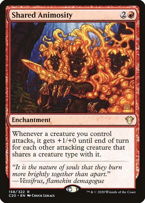 Magic the Gathering Card - Shared Animosity - MTG Circle