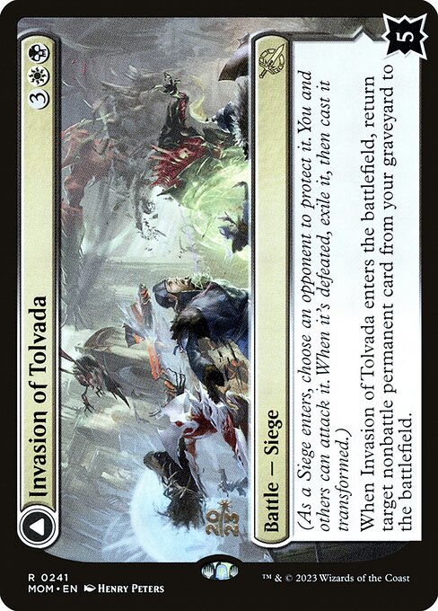 Magic the Gathering Card - Invasion of Tolvada - MTG Circle