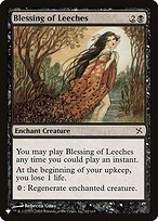 Magic the Gathering Card - Blessing of Leeches - MTG Circle