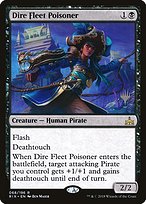 Magic the Gathering Card - Dire Fleet Poisoner - MTG Circle