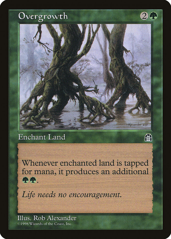 Magic the Gathering Card - Overgrowth - MTG Circle