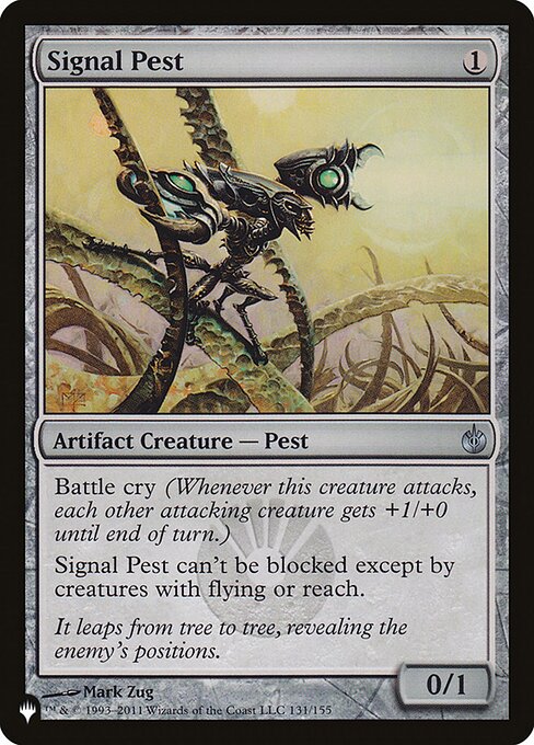 Magic the Gathering Card - Signal Pest - MTG Circle