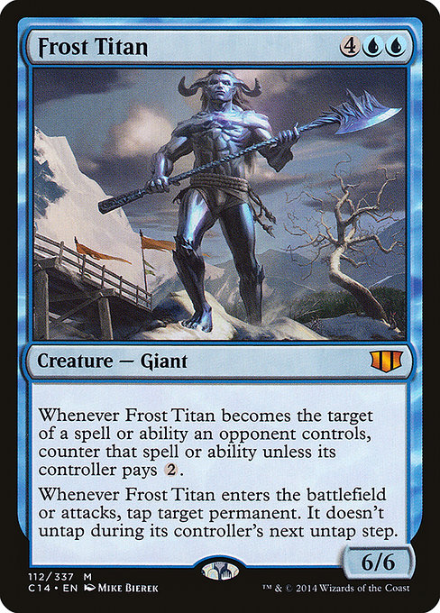 Magic the Gathering Card - Frost Titan - MTG Circle