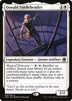 Magic the Gathering Card - Oswald Fiddlebender - MTG Circle