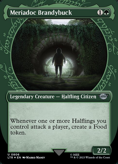 Magic the Gathering Card - Meriadoc Brandybuck - MTG Circle