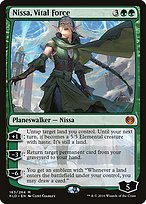 Magic the Gathering Card - Nissa, Vital Force - MTG Circle