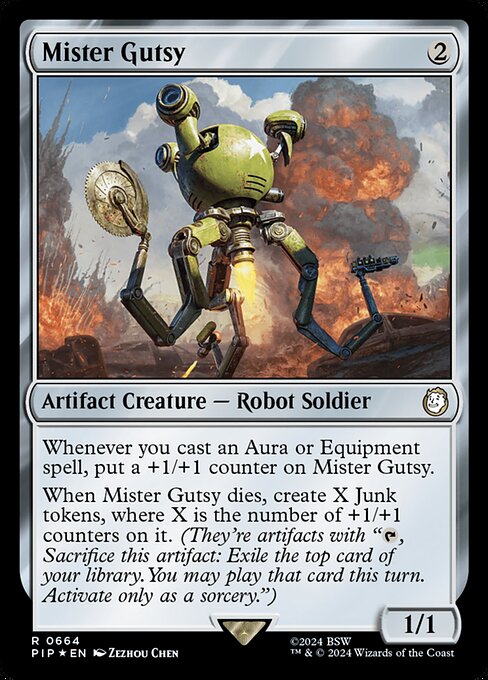 Magic the Gathering Card - Mister Gutsy - MTG Circle
