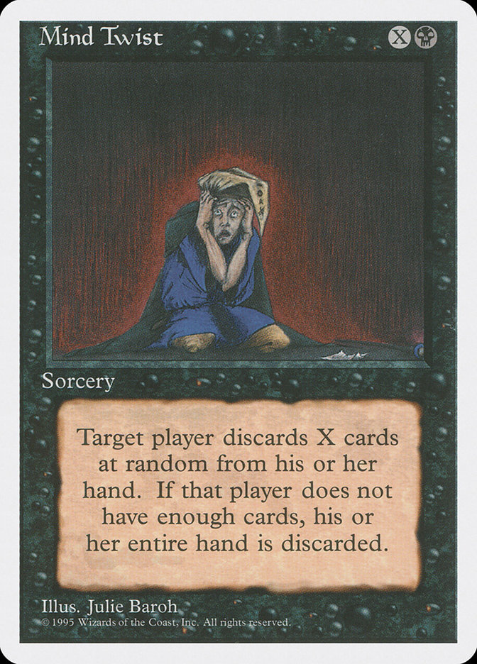 Magic the Gathering Card - Mind Twist - MTG Circle