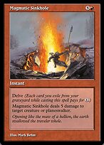 Magic the Gathering Card - Magmatic Sinkhole - MTG Circle