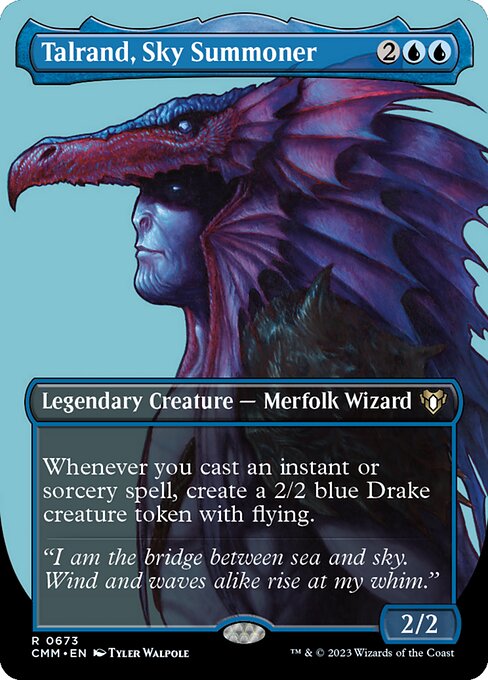 Magic the Gathering Card - Talrand, Sky Summoner - MTG Circle
