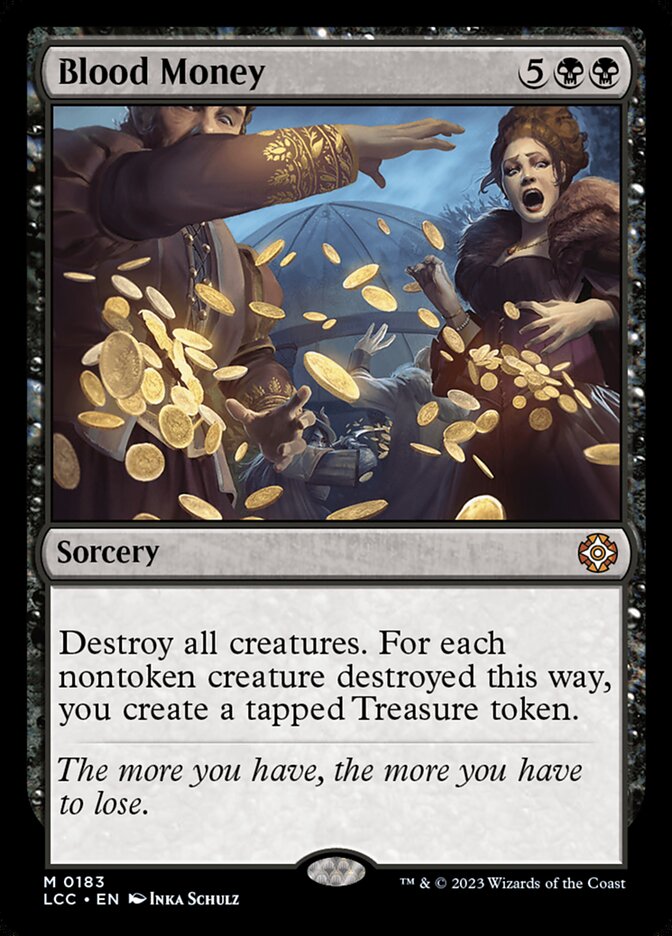 Magic the Gathering Card - Blood Money - MTG Circle