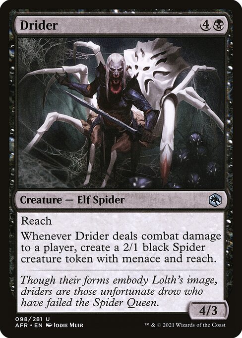 Magic the Gathering Card - Drider - MTG Circle