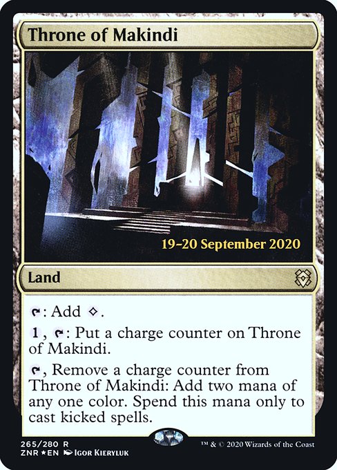 Magic the Gathering Card - Throne of Makindi - MTG Circle