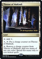 Magic the Gathering Card - Throne of Makindi - MTG Circle