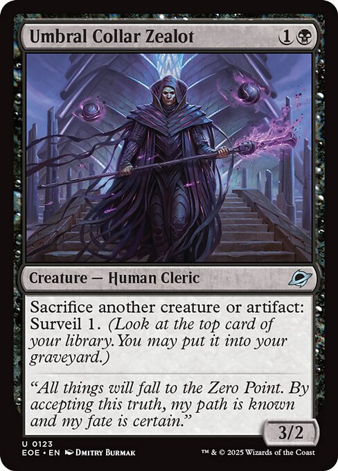 Magic the Gathering Card - Umbral Collar Zealot - MTG Circle