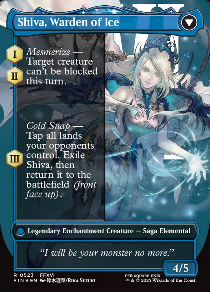 Magic the Gathering Card - Shiva, Warden of Ice - MTG Circle