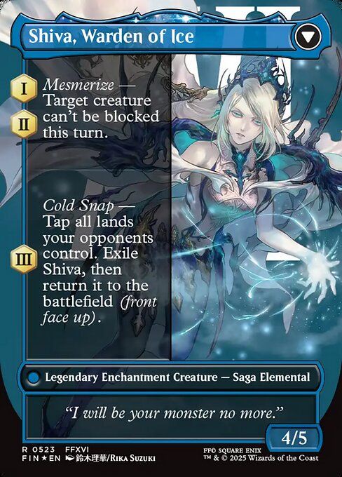 Magic the Gathering Card - Shiva, Warden of Ice - MTG Circle