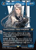 Magic the Gathering Card - Jill, Shiva's Dominant // Shiva, Warden of Ice - MTG Circle