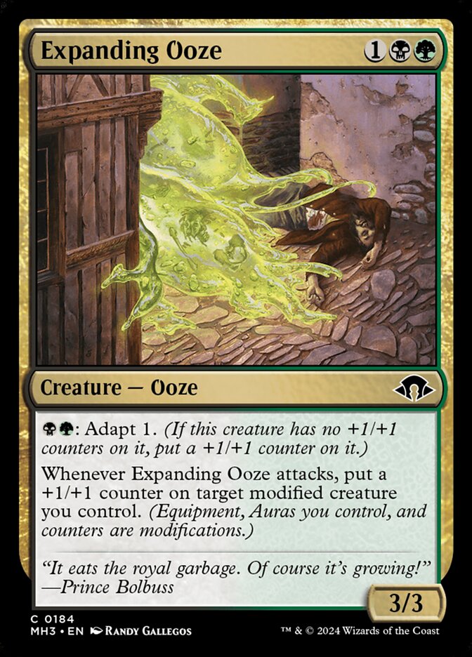 Magic the Gathering Card - Expanding Ooze - MTG Circle