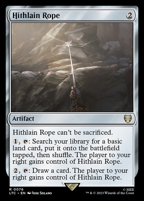 Magic the Gathering Card - Hithlain Rope - MTG Circle