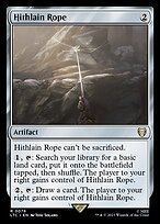 Magic the Gathering Card - Hithlain Rope - MTG Circle