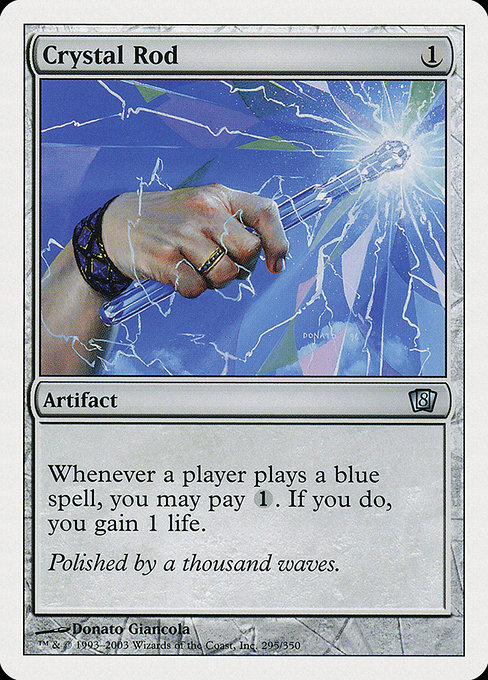 Magic the Gathering Card - Crystal Rod - MTG Circle
