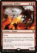 Magic the Gathering Card - Warmonger Hellkite - MTG Circle