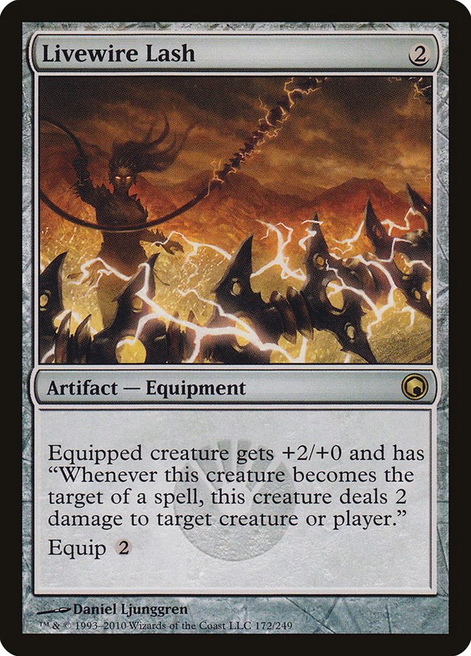 Magic the Gathering Card - Livewire Lash - MTG Circle