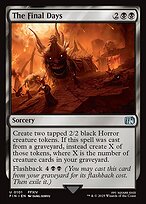 Magic the Gathering Card - The Final Days - MTG Circle