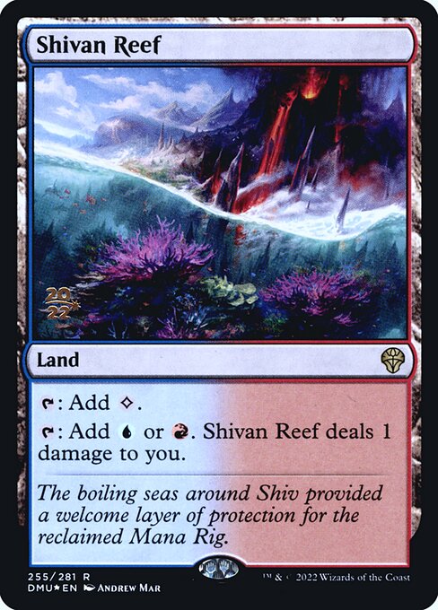 Magic the Gathering Card - Shivan Reef - MTG Circle