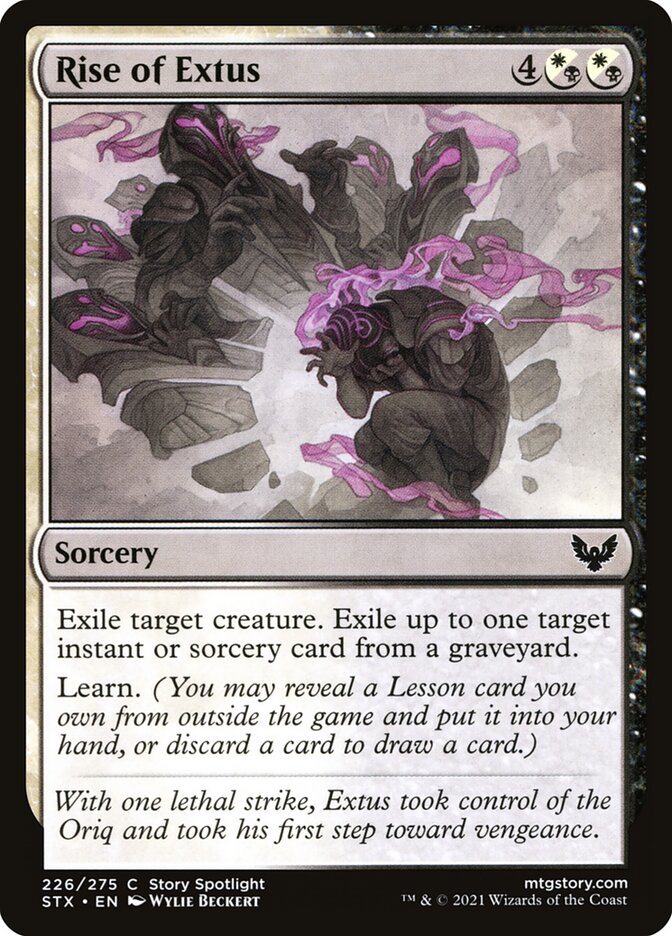 Magic the Gathering Card - Rise of Extus - MTG Circle
