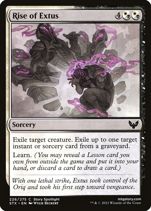 Magic the Gathering Card - Rise of Extus - MTG Circle