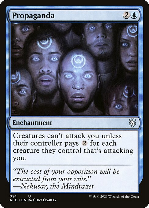 Magic the Gathering Card - Propaganda - MTG Circle