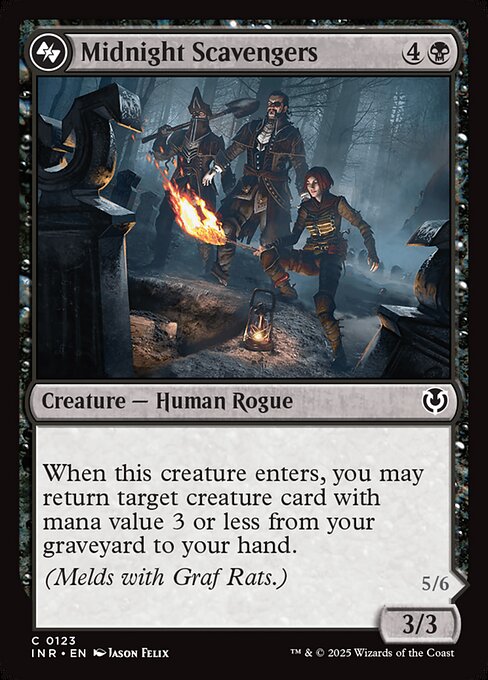 Magic the Gathering Card - Midnight Scavengers - MTG Circle