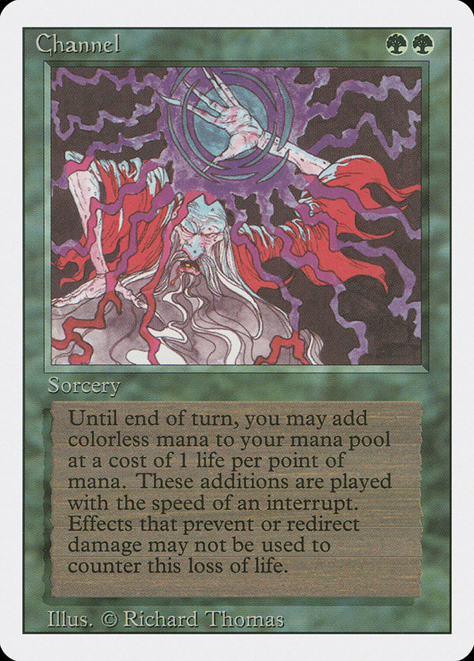 Magic the Gathering Card - Channel - MTG Circle