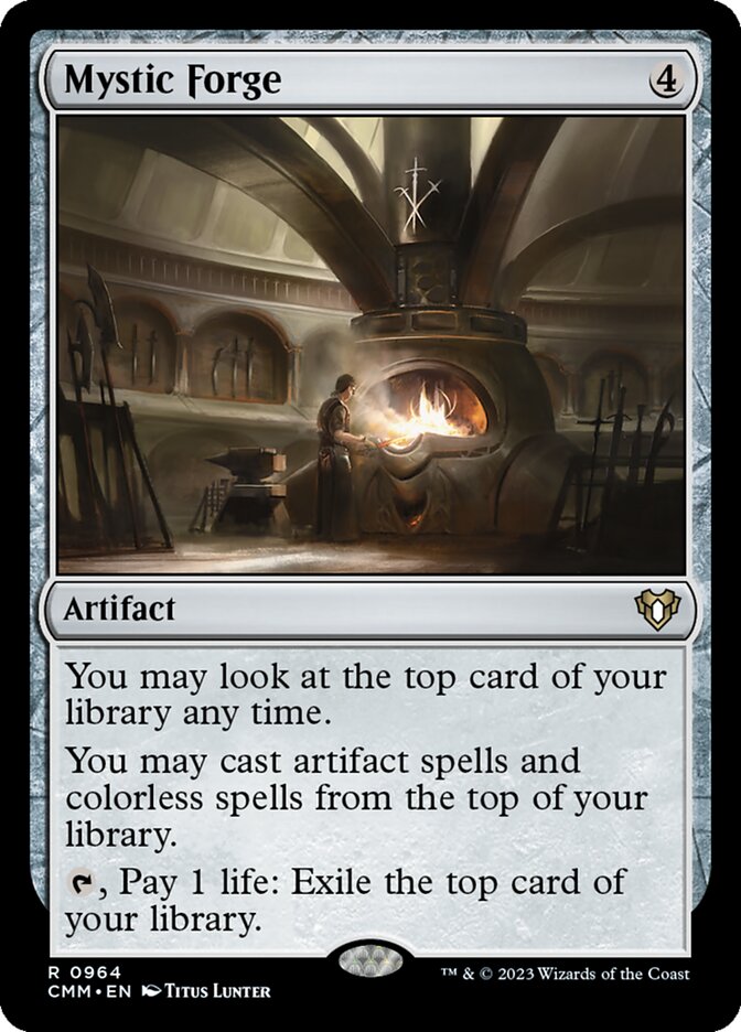 Magic the Gathering Card - Mystic Forge - MTG Circle