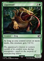 Magic the Gathering Card - Gigantoad - MTG Circle
