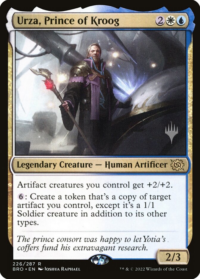 Magic the Gathering Card - Urza, Prince of Kroog - MTG Circle