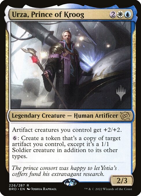 Magic the Gathering Card - Urza, Prince of Kroog - MTG Circle