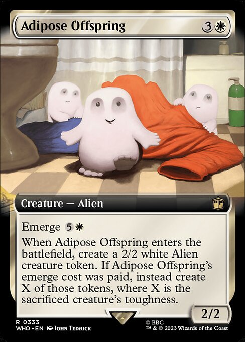 Magic the Gathering Card - Adipose Offspring - MTG Circle