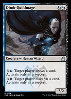 Magic the Gathering Card - Dimir Guildmage - MTG Circle
