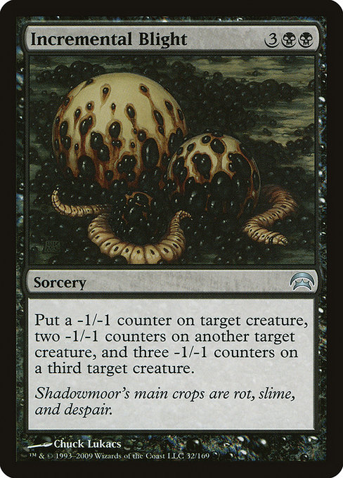 Magic the Gathering Card - Incremental Blight - MTG Circle