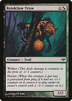 Magic the Gathering Card - Rendclaw Trow - MTG Circle