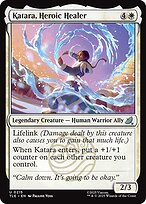 Magic the Gathering Card - Katara, Heroic Healer - MTG Circle