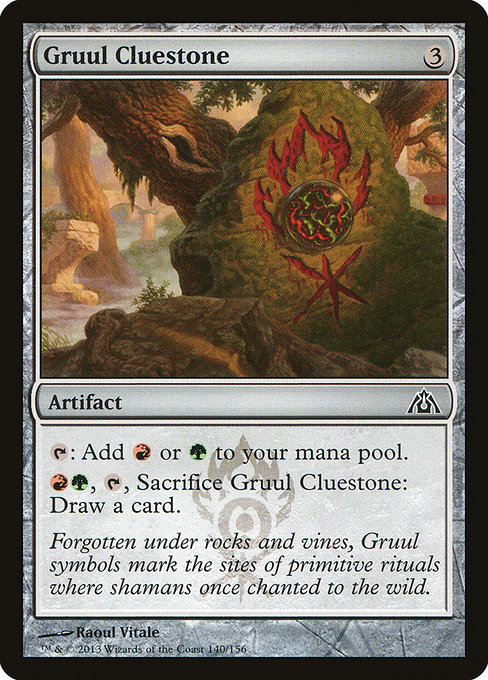Magic the Gathering Card - Gruul Cluestone - MTG Circle