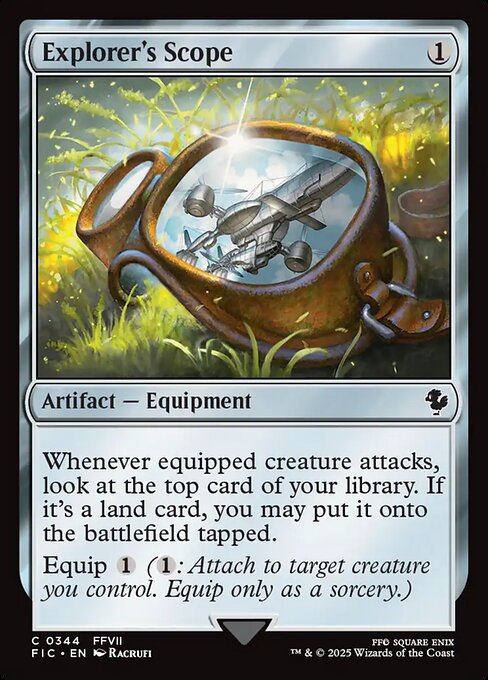 Magic the Gathering Card - Explorer's Scope - MTG Circle