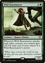 Magic the Gathering Card - Wild Beastmaster - MTG Circle